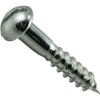 Hard-to-Find Fastener 014973317799 Slotted Round Wood Screws, 10 x 1,