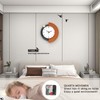 FLEBLE Modern Wall Clocks for Living Room Decor Large Decorative