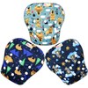 Pedobi Reusable Baby Swim Diapers, Adjustable Diaper Swim for Toddlers