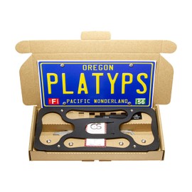 CravenSpeed Platypus License Plate Mount Compatible with Volkswagen Arteon 2019-2023 | No Drilling | Installs in Seconds | Made of Stainless Steel & Aluminum | Made in USA