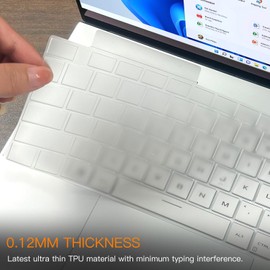 CaseBuy Premium Keyboard Cover Ultra Thin for 2024 ASUS ROG Zephyrus G14 GA403 GA403UU GA403UV GA403UI / 2024 ASUS ROG Zephyrus G16 GU605 GU605MV GU605MI GU605MY GU605MZ GU605MU 16" Laptop