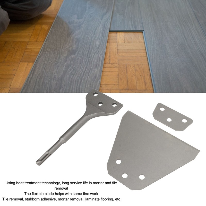 6in Electric Hammer Floor Tile Removal Chisel Spring Steel Round