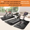Alfombrilla Para Bicicleta Y Caminadora De Entrenamiento
