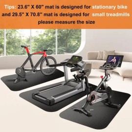 Alfombrilla Para Bicicleta Y Caminadora De Entrenamiento                                                                                              