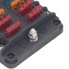 12 Way Fuse Box with LED Indicator DC12‑32V Waterproof Circuit