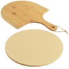 homEdge Pizza Stone Set, Heavy Duty Round Cordierite Baking Stone