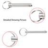 Leliafleury 5Pcs Quick Release Pins 6mm x 60mm Carbon Steel