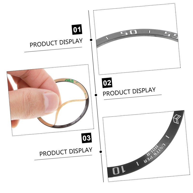 TEHAUX Smartwatch Bezel Ring Cover Compatible with Galaxy Watch Watch