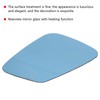 Heated Rearview Mirror Glass Blue Right Replacement for 2 Series