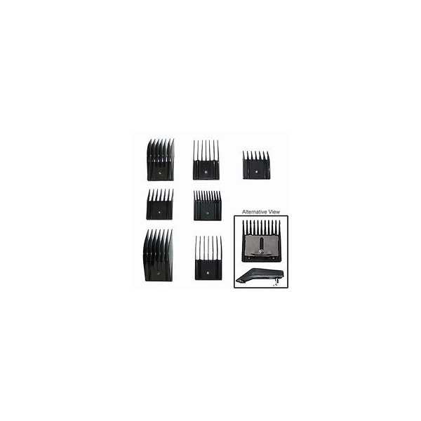 Guide Comb Set for Oster, Andis, & Wahl Clippers (6-Piece)