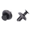 Amon 3801 Plastic Rivets for Toyota Cars, Grille, Pack of