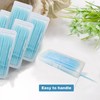 Toothpicks,Tooth Picks Flossers with Bristles,Double-Side Dental Picks,Plastic Toothpicks Disposable,Portable Package(40