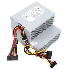 Upgraded New F255E-01 N249M 255W Power Supply Compatible with Dell Optiplex 580 760 780 960 980 DT PSU Replacement Parts D255P-00 AC255AD-00 L255P-01 V6V76 RM110 FR597 for Dell Power Supply