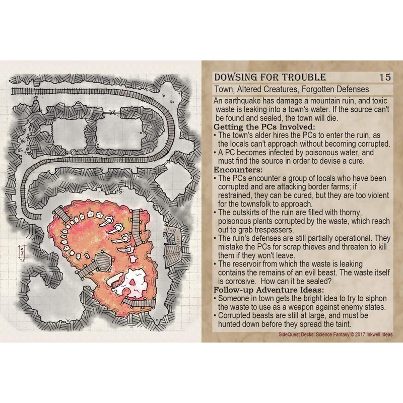 Sidequest Decks: Science Fantasy