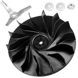 4241-704-3405 Fan Wheel & 4229-768-0300 Shredder Blade for ST-IHL BG86 BG56 BG56C BG86C SH56 SH86 Leaf Blower 4241-704-3401, 4241-704-3400