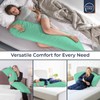 Rohi Bolster Pillow Cases - Soft & Breathable Polycotton Long