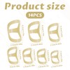 Oval 8 Finger Splint Oval,14 PCS Oval 8 Finger Splint,Oval