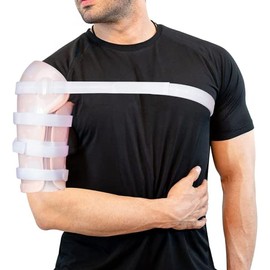 Sarmiento Brace - Humeral Shaft Fracture Splint Humeral Fracture Brace for Broken Upper Arm Shoulder Bicep Left/Right Arm Long-Bone Humerus Fracture for Men and Women (M)