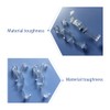 15 Pcs Valance Clips Window Blinds Hidden Clips Plastic Hidden