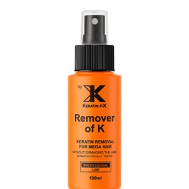 Keratin FiX Remover of K – Keratin Bond Remover for Mega Hair Extensions – Salon-Grade Professional Use – Gentle on Hair – By Rosy Fharia - Dermatologically Tested – 100ml Spray Bottle