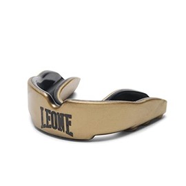 LEONE PD55 1947 Sports Mouth Guard, Unisex, DNA MOUTHGUARDS EVA Material, Gold, Genuine Product