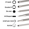 Hippotech 12 PCS Carburetor Adjustment Tool with Acircle Scredrivers for