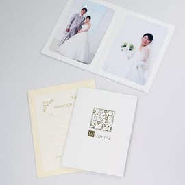 Ideal For Wedding, Photo Paper 2l Size 2 Surface Vertical Wedding Wedding Gift Pocket Backing tanto "Wedding/Cherry" 2l2.0u Surface (Vertical Vertical) , whites