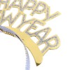 BinaryABC Happy New Year Headband Tiara,New Years Party Favor,New Years