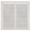 Amig - Square Aluminium Ventilation Grille with Mosquito Net |