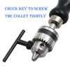 YAGSUW Hand Drill Bits Set 7 in 1 Manual Tool