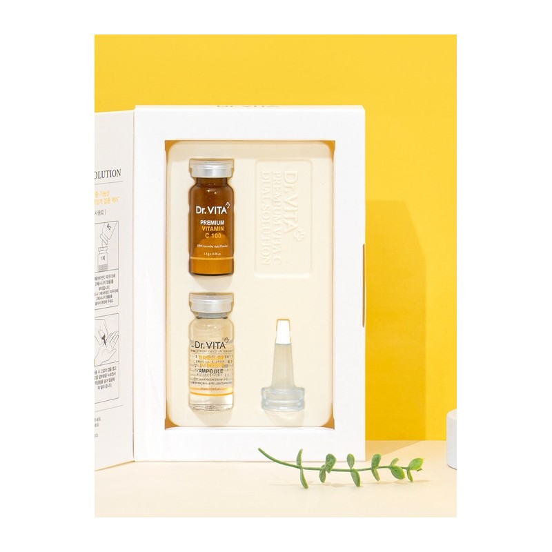 Premium Vita C Dual Solution Single Item (1.8g + 10ml)