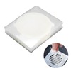 50 Pieces Floor Drain Covers Single Use Fiberglass Shower Drain