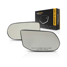 For Honda Civic 2006-2011 Mirror Glass Driver and Passenger Side | Pair | Non-Heated | w/Backing Plate | Sedan | Flat Glass Type | Replacement For 76253SNAA01, 76203SNAA01 | HO1324119, HO1325119