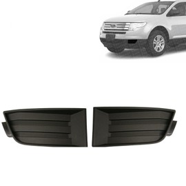 Vantage Auto Parts - Front Fog Light Covers Right Passenger & Left Driver Side Compatible with Ford Edge 2007-2010 | DIRECT REPLACEMENT | 7T4Z17E810A 7T4Z17E811A | FO1039110 FO1038110