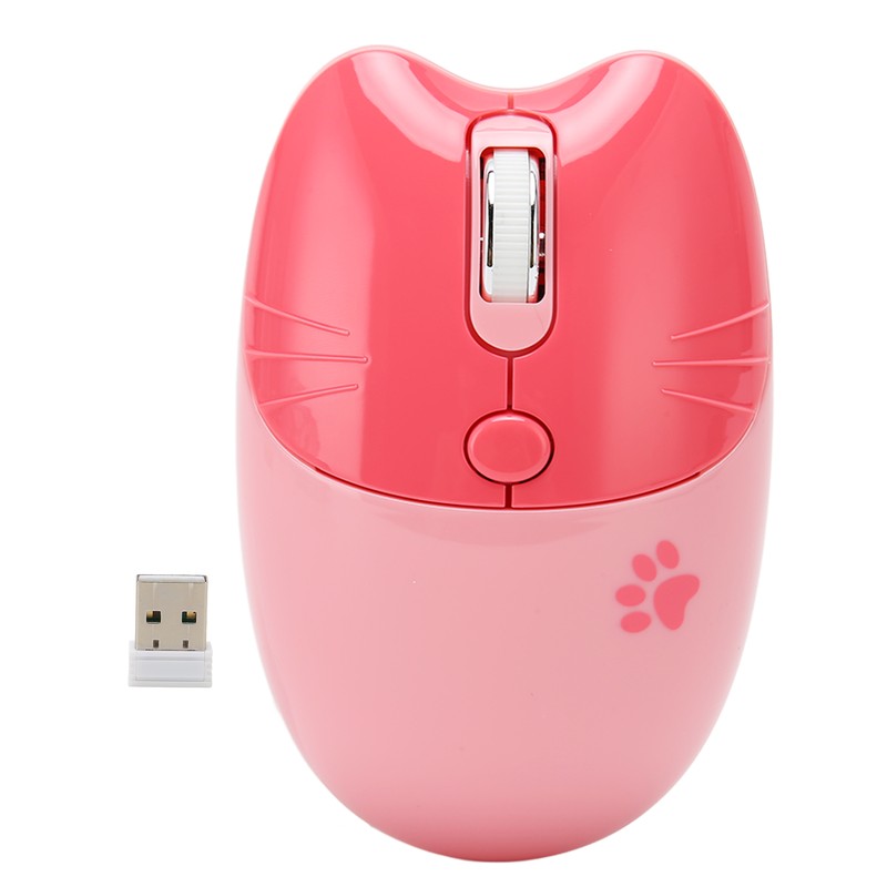 Wireless Mouse BT5.1 Or 2.4GHz Silent Click Adjustable DPI Auto