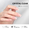 GAOY- 2 piezas de gel constructor transparente de 16 ml