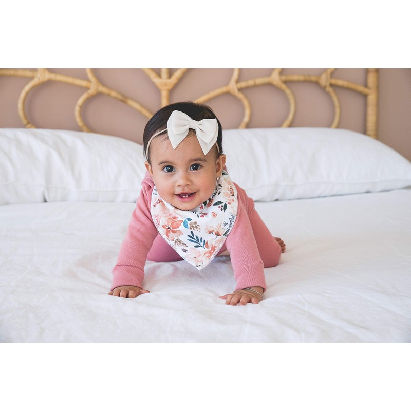 Baberos para Bebé Cooper Pearl Set De Baberos Bandana Otoño,