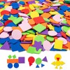 700 Pieces Foam Shapes Stickers for Kids Crafts, Self Adhesive