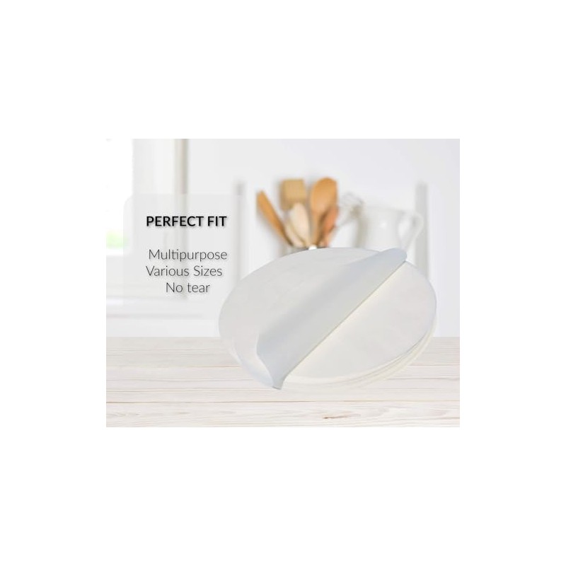 Worthy Liners Parchment Paper Rounds 16 Inch, 100 Pack