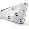 Design61 Set of 4 Mounting Plates for Furniture Feet with
