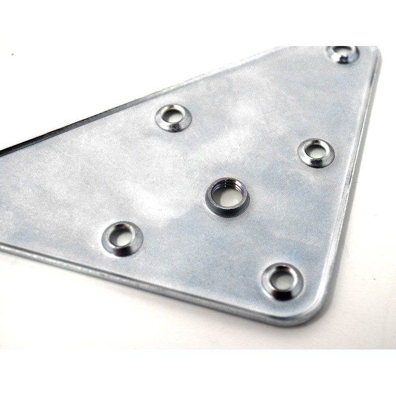 Design61 Set of 4 Mounting Plates for Furniture Feet with
