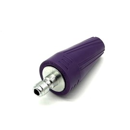 FGDCHNJ Purple 1/4 inch Quick Connect Turbo Nozzle Universal for Pressure Washers, Pressure Washer Rotating Nozzle, 3000PSI