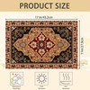 Exotic Carpet Boho Placemats Set of 6,Table Mats Non-Slip Heat