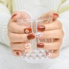 Sethaxy 24PCS Nail Tip, Very Short False Nails, Cute, Cute