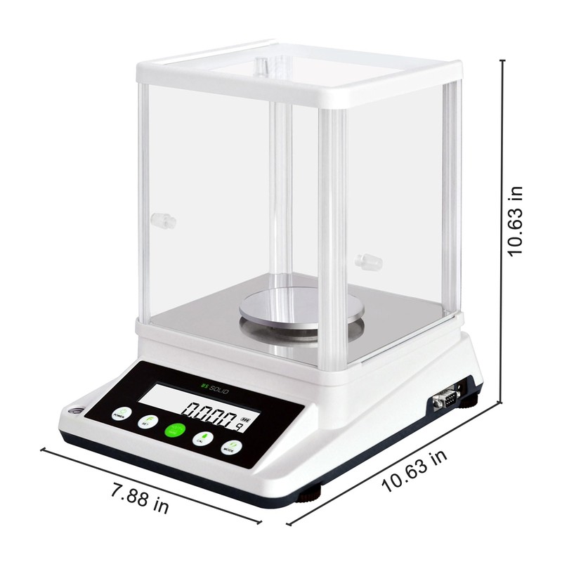 U.S. Solid 0.001 g Precision Balance - 210 g x