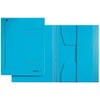 Esselte Leitz Three-Flap Folder A4 Premium Card Blue