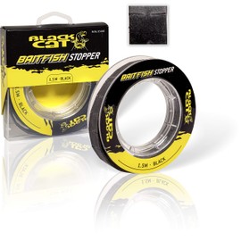 Black Cat 3134001 Cat Premium Stop Catfish Fishing Accessories Bait Fish Fishing Black 1.5 m