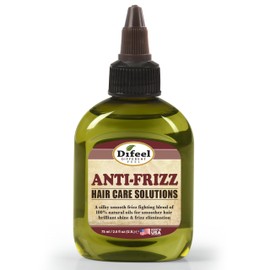 Difeel Premium Anti-Frizz Hair Oil with Olive Oil, Vitamins A and E 2.5 ounce