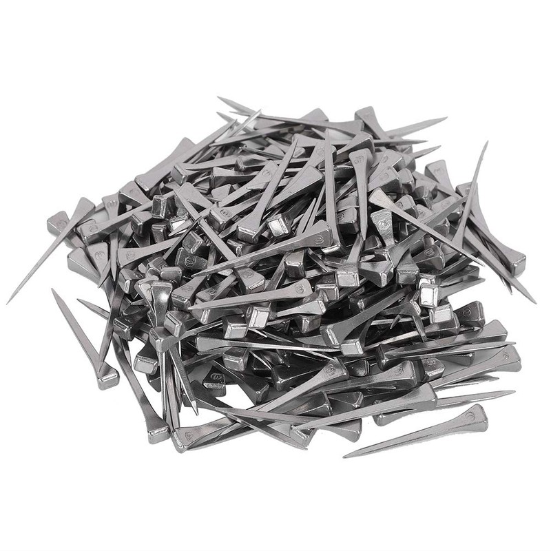 Pack of 250 Steel E4 Horseshoe Nails, Stained Glass Nails