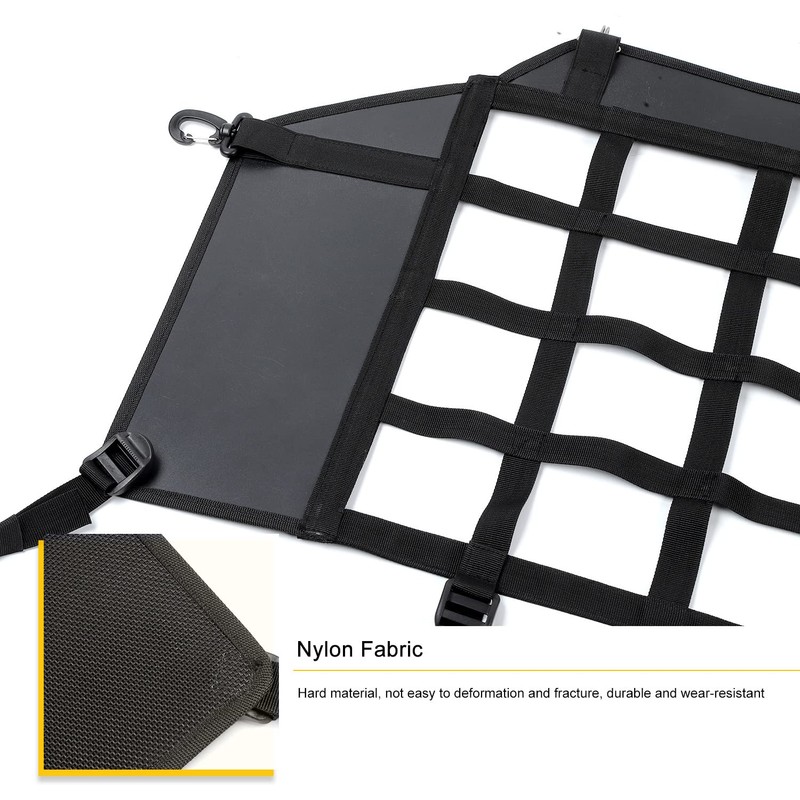 Jeliker for Bronco Trunk Net Mesh Dog Barrier Cargo Net